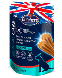 BUTCHER'S Dental Care for Large Dogs 270g dentastické delikatesy pro psy velkých plemen