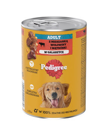 PEDIGREE Adult 400g vlhké krmivo pro psy v želé