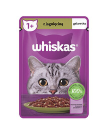 WHISKAS Adult s jehněčím v želé 85 g  kapsička pro kočky