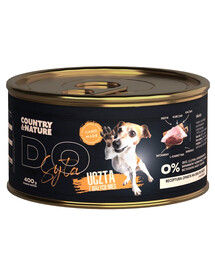 COUNTRY&NATURE Hody z bílého masa mokré krmivo pro suché psy 400 g