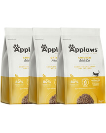 APPLAWS Cat Adult Chicken 6 kg (3x2 kg)