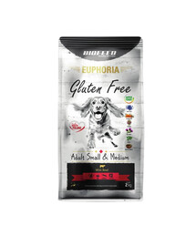 BIOFEED EUPHORIA Gluten Free s hovězím masem pro psy středních plemen 2 kg