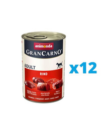 ANIMONDA GranCarno Adult hovězí 12 x 800 g