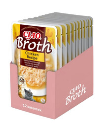 INABA CIAO Broth Bulion Chicken 12x40 g