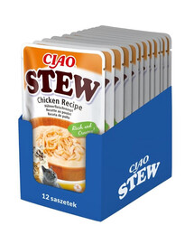 INABA CIAO Stew Kuřecí pokrm 40g x 12