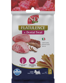 FARMINA N&D Quinoa Dental Treat Flatulence Mini 60 g (7 ks) dentální pamlsek pro psy malých plemen
