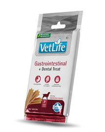 FARMINA Vet Life Dental Treat Gastrointestinal Medium/Maxi 100 g (7 ks) dentální pamlsek pro střední a velké psy