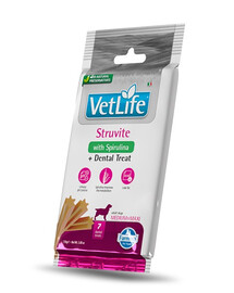 FARMINA Vet Life Dental Treat Struvite Medium/Maxi 100 g (7 ks) dentální pamlsek pro střední a velké psy