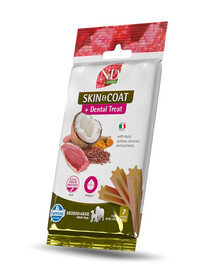 FARMINA N&D Quinoa Dental Treat Skin Coat Duck Medium/Maxi 100 g (7 ks) zubní pamlsek pro střední a velké psy