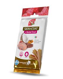 FARMINA N&D Quinoa Dental Treat Skin Coat Quail Medium/Maxi 100 g (7 ks) dentální pamlsek pro střední a velké psy