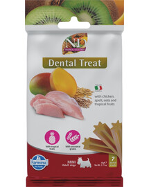 FARMINA N&D Tropical Selection Dental Treat Chicken Mini 60 g (7 ks) zubní pamlsek pro psy malých plemen