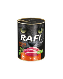 RAFI Cat adult z kaczką 400 g dla dorosłych kotów