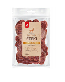 MACED HOVĚZÍ STEAKY 95% masa 2x500g