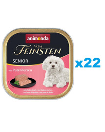 ANIMONDA vom Feinsten Senior Serca Indycze 22x150 g
