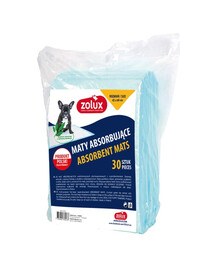 ZOLUX ultra absorbent - vysoce absorpční podložky  pro štěňata 45 x 60 cm 30 ks