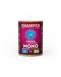 CHAMPER Immuno Jehněčí monoproteinové krmivo pro psy 400 g