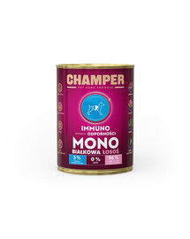 CHAMPER Immuno Losos monoproteinové krmivo pro psy 400 g