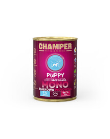 CHAMPER Puppy Hovězí monoproteinové krmivo pro štěňata 400 g