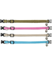 Obroża dla kota z dzwonkiem Mix kolorów