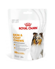 ROYAL CANIN Skin Coat Adult Dog Supplements 240g