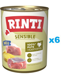 RINTI Sensible Krůta s bramborami 6x800 g