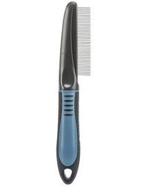 TRIXIE Hřeben k vyčesávání hustý s protiskluzovou rukojetí 22 cm