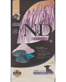 N&D Spirulina Puppy Mini Lamb & Wolfberry 2 kg