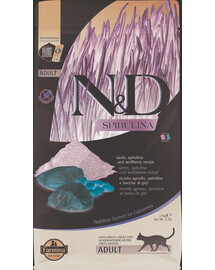 N&D Spirulina Cat Adult Lamb & Wolfberry 1,5 kg