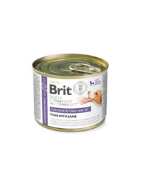 BRIT Veterinary Diet Grain Free Gastrointestinal low fat 200 g tuňák s jehněčím pro psy s citlivým zažíváním a sklonem k obezitě