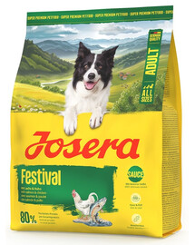 JOSERA Festival 900g pro vybíravé psy s chutnou omáčkou