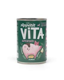 COMFY APPETIT VITA Superfood Pork Monoproteinové krmivo pro psy 400 g