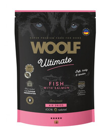 WOOLF Ultimate Soft Adult Dog Fish with Salmon 1 kg bezobilná polomokrá krmiva s rybou a lososem pro psy