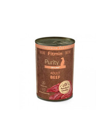 FITMIN Purity Adult Dog Beef 400g hovězí pro psy