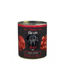 FITMIN For Life Beef Pate 800g paštika s hovězím masem pro psy