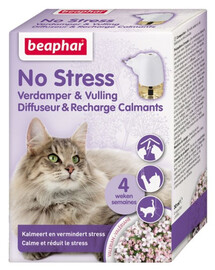 BEAPHAR No Stress Difuzor + Náhradní náplň pro kočky 30 ml behaviorální aromatizér