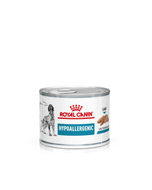 ROYAL CANIN Dog Hypoallergenic 24x200 g mokré krmivo pro dospělé psy s nežádoucími reakcemi na krmivo