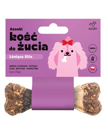 AZANKI Lesklá žvýkací kost Kita pro zdravou kůži a srst 12 cm