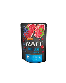 RAFI z jagnięciną saszetka dla psa 300 g