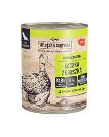 WIEJSKA ZAGRODA Kachna s hruškou krmivo pro psy 800 g