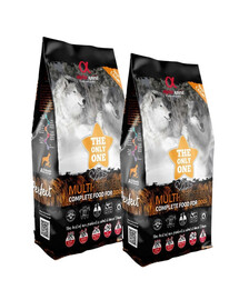 ALPHA SPIRIT Kompletní suché krmivo pro psy s multiproteinem 2 x 12 kg