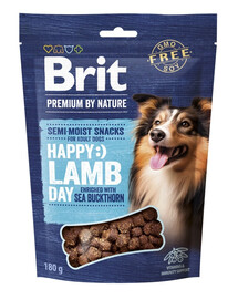 BRIT Premium Dog Semi-moist Snack Lamb poloměkký pamlsek pro psy 180 g