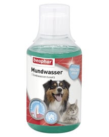 BEAPHAR Mundwasser 250 ml płyn do pielęgnacji jamy ustnej i zębów dla psów i kotów