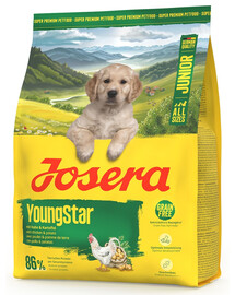 JOSERA YoungStar 900g bezobilná krmiva pro štěňata