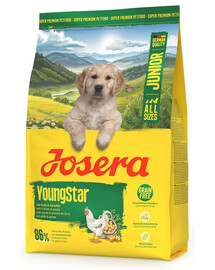 JOSERA YoungStar 3kg bezobilná krmiva pro štěňata