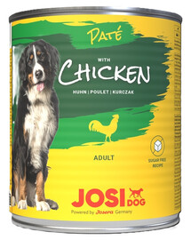 JOSERA JosiDog Pate Chicken 800g paštika s kuřecím masem pro psy