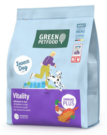 GREEN PETFOOD InsectDog with Duck Vitality 900g
