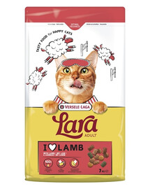 VERSELE-LAGA Lara Adult Lamb 7 kg krmivo pro kočky s jehněčím
