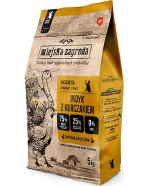 WIEJSKA ZAGRODA Krůta s kuřetem pro koťata 5 kg