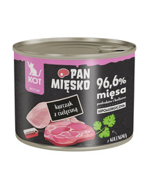 PAN MIĘSKO Kuřecí s telecím masem krmivo pro koťata 200 g