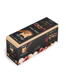 FITMIN For Life Cat Cream Sauce Multipack 24×100g krémové kapsičky pro kočky s hovězím, kuřecím a kachním masem